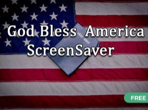 God Bless America Screensaver